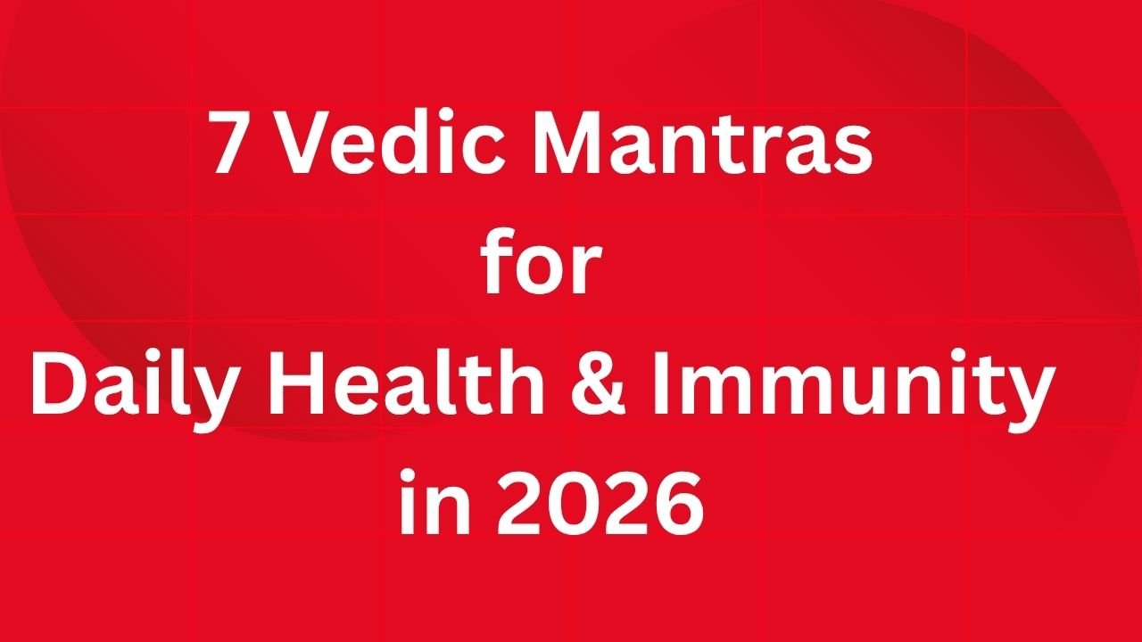 7 Vedic Mantras for Daily Health & Immunity in 2026