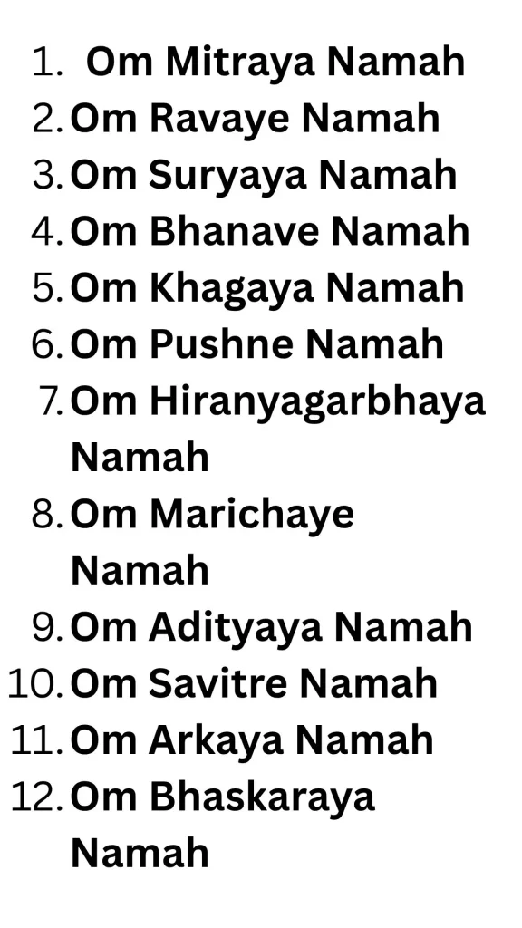 Surya Jal Arpan Mantra